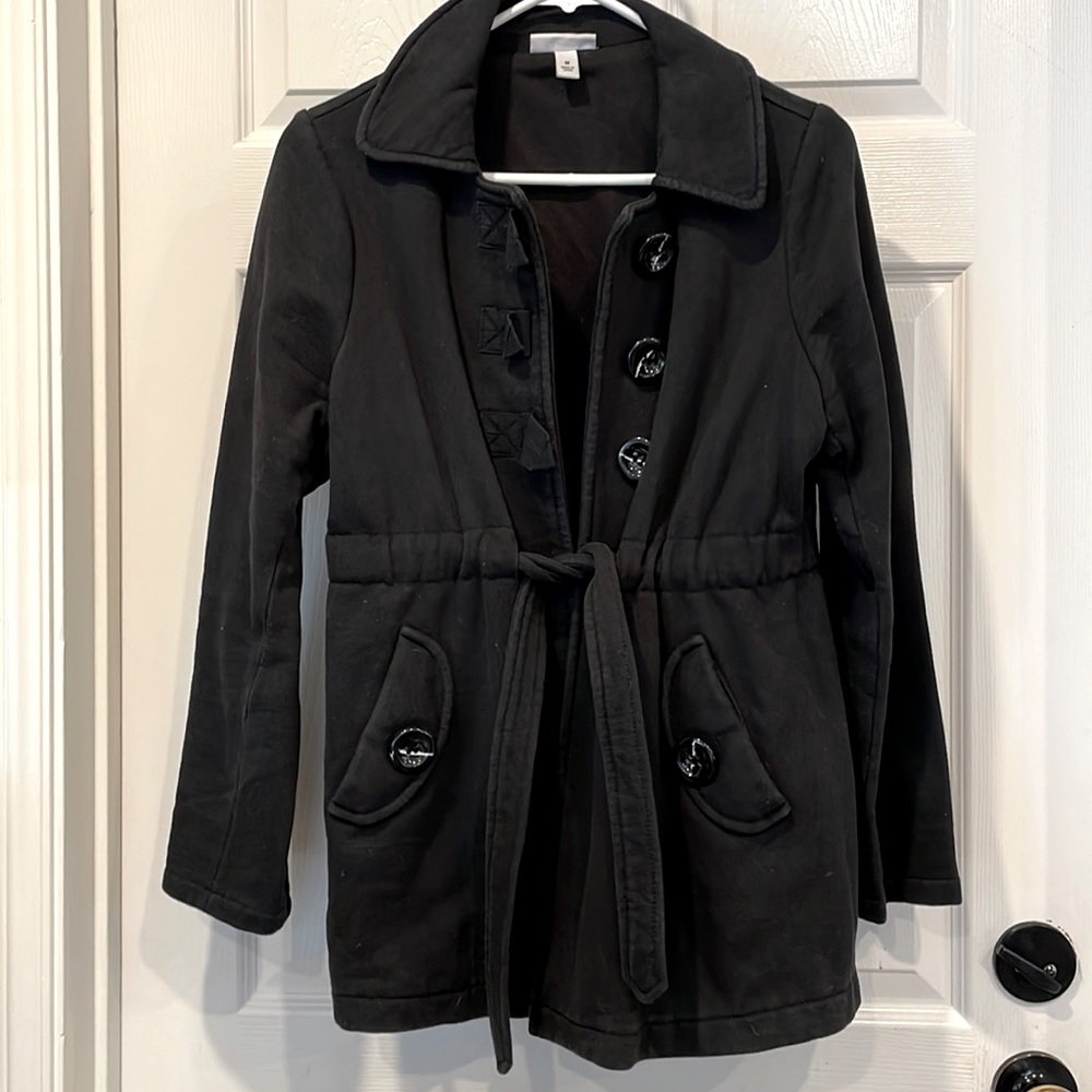 Maternity Sweatshirt Coat